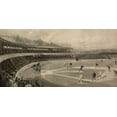 thumbnail image 2 of Vintage Sports 18x11 White Modern Wood Framed Museum Art Print Titled - Baseball Match, 2 of 4