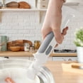 thumbnail image 6 of 2-in-1 Silicone Bowl Clip Holder - Heat Resistant & Non- Grip for Hot Bowls, Plates & Cast Iron Pots, Multi-Purpose Anti-Scald Kitchen Tool, (White, 3PCS), 6 of 7