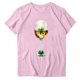 thumbnail image 2 of Puntoco Liquidación de camisetas cortas para mujer Camiseta de manga corta con cuello redondo y estampado para mujer, 2 of 3