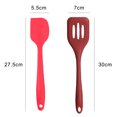 thumbnail image 2 of Juego de mini utensilios de cocina de 2 piezas, herramientas de cocina de silicona con espátulas, 2 of 5