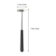 thumbnail image 3 of KAKOWELY Watch Hammer 1pc Double-head Watch Repair Kit Watch Hammer Repair Tool Mini Metal Hard Hammer Metal Tool for Watch Store (Pattern B)7.48"X1.69"X0.59", 3 of 4