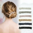 thumbnail image 3 of Unique Bargains 6Pcs Rhinestone Hair Side Clip Hair Accessories Girls Pink, 3 of 7