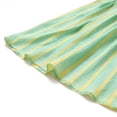 thumbnail image 7 of SZJXBUY Women Skirts Long Fall Striped Elastic High Waist Chiffon Maxi Skirt Tiered Pleated A Line Boho Flowy Skirts Green,L, 7 of 7