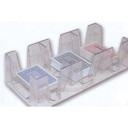 Revolving Card Holder - 9 Deck Spin Revolving Poker Playing Card Holding Holder Rack Hand and Foot Game