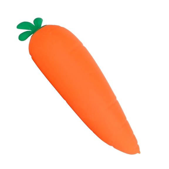 Toymendous Squishy Carrot – Jumbo 12.5 inch Squishy Vegetable | Giant Stress Relief Toy | Fidget Sensory Food Fun for Kids, Teens & Adults