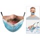 thumbnail image 5 of Bufanda de moda de broma Sunnimix Reutilizable para Adulto, 5 of 8