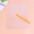 thumbnail image 4 of 20pcs Office Document Folder Single Page Paper Folder L Shape Plastic Folder (White), 4 of 9