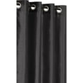 thumbnail image 2 of Safdie & Co. Wrinkle Free Curtain Silk Look 86"L in Black, 2 of 3