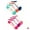 Bright Assorted, variant on Reebok Kids Girl's Terry Low Cut Socks, 6 Pack