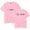 Pink, variant on 2hollis Merch Life Script T-shirts Women Men Clothes Trend Casual Short Sleeve Top