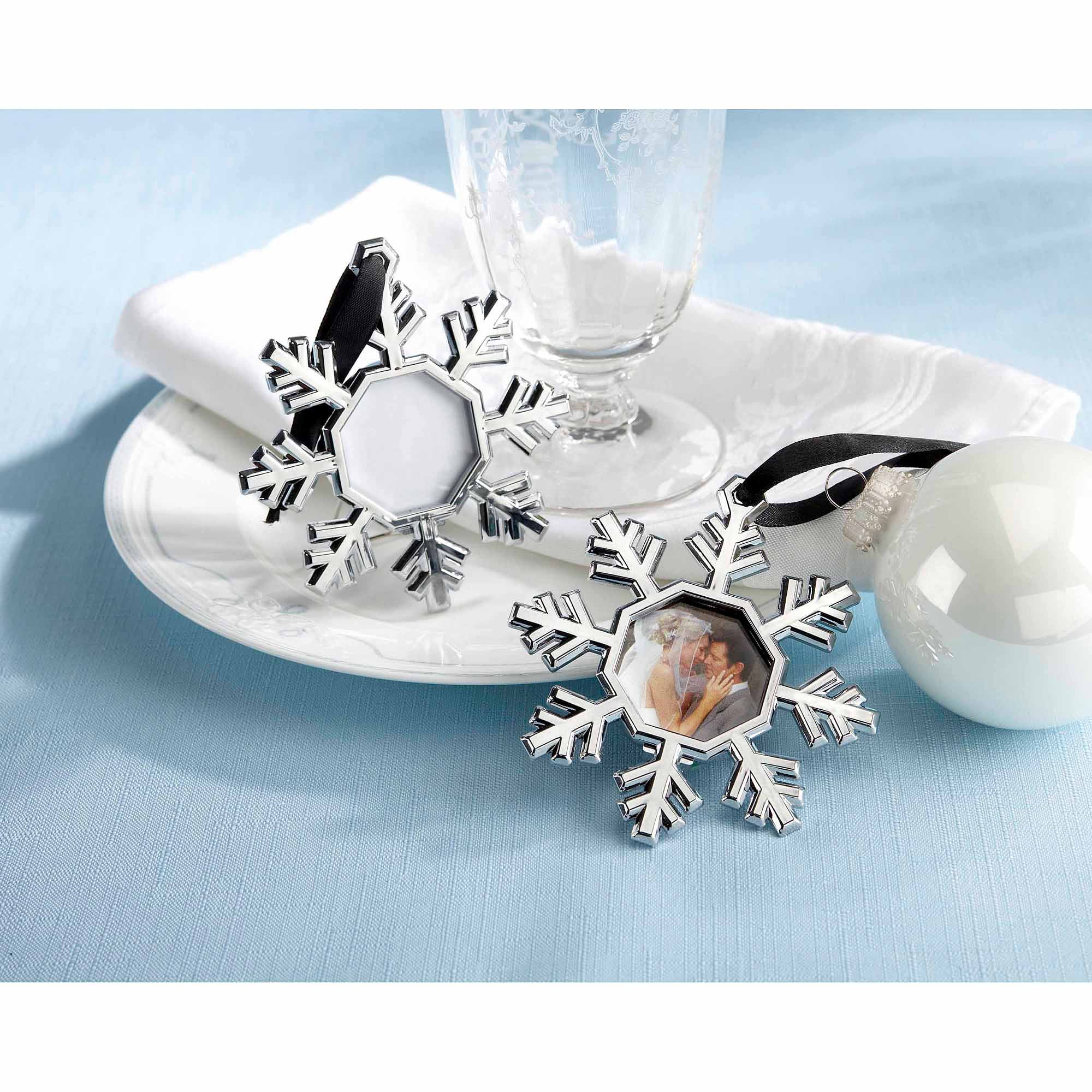 Snowflake Place Card Holders
