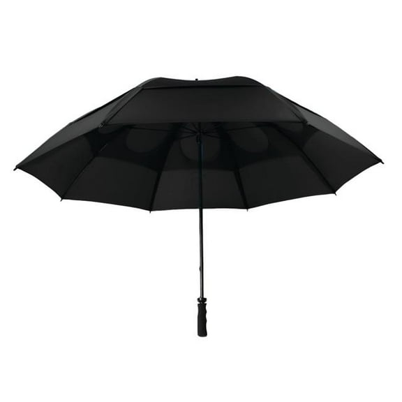 GustBuster 8623BL 62 in. Rain Tamer Golf Manual Umbrella, Black