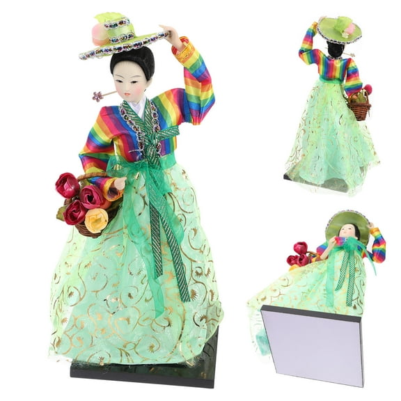 Supvox Korean Dolls Figurines Doll Model Multi Foam 1Pcs