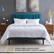 thumbnail image 3 of Cama King con Cabecera Soporte Extra Nooz  Reflex Tapizada Verde, 3 of 6