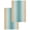 Khaki, blue-green, variant on Turquoise Yellow Ombre Kitchen Dish Towels for Drying Dishes Set of 2, Farmhouse Modern Gradient Art Waffle Weave Microfiber Hand Tea Bathroom Towels Quick Dry & Absorbent Towel 15.7x23.6