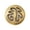 B, variant on Copper Burner Metal Road Making Kit Accessory for Meditation Tabletop Decoration Ornament