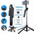 thumbnail image 4 of 1.8m NEW Bluetooth Wireless Selfie Stick Tripod Extendable Monopod Remote Shutter for Phone Holder, 4 of 7