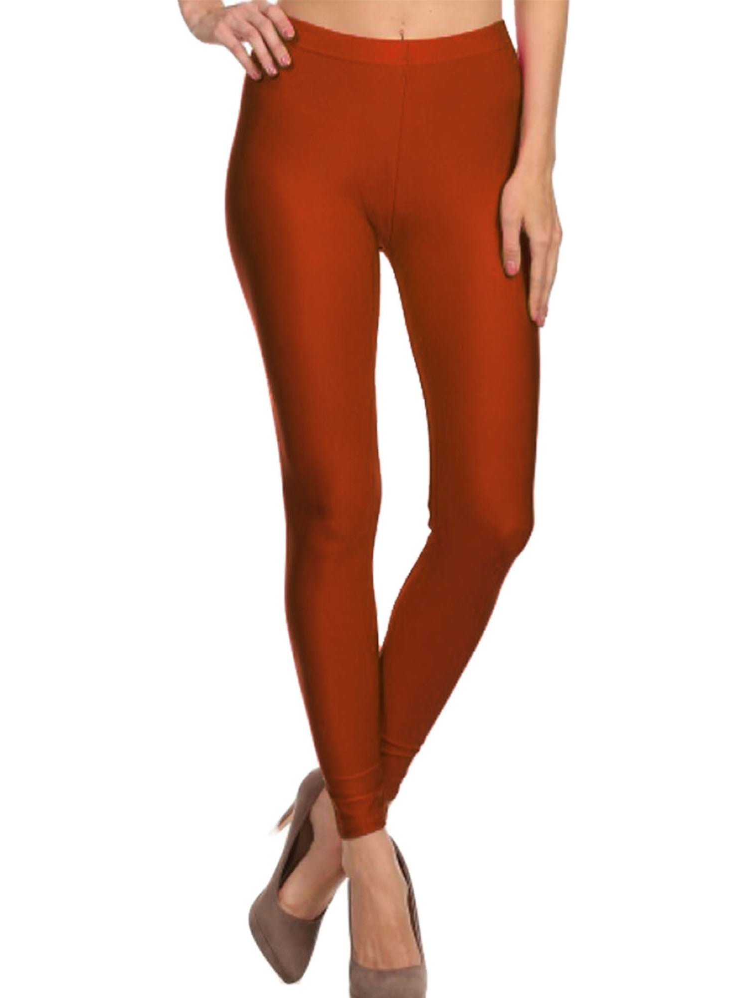 Simplicity - Women Solid Color Basic Leggings Tight Pants, SS9003 ...