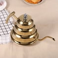 thumbnail image 4 of 1.2L Coffee Coffee Kettle De Acero Hervidor Inoxidable De Cuello De Cisne Para Café De Goteo, Hervidor De Té Ergonómico Seguro Para Gas, Electricidad Y Estufa De Inducción, 4 of 7