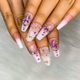 thumbnail image 3 of Acrylic Powder Glitter Nail Art Kit False Nail Tips Nail Art Decoration Tools Pro Acrylic Nail Kit Empty Liquid Bottle Manicure Nail Extension Acrylic Tips Cutter Glitter For DIY Art, 3 of 6
