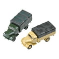 thumbnail image 1 of STARTIST 2 Pcs 1/72 Kits de Modèle de Véhicule Casse-Tête Kits de Construction DIY Assembler Miniature pour Camion, 1 of 9