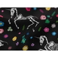 thumbnail image 4 of oneOone Cotton Poplin Navy Blue Fabric Skull Craft Projects Decor Fabric Printed By The Yard 42 Inch Wide-aB, 4 of 5
