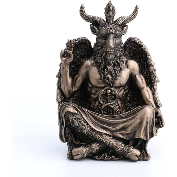 4 3/4" Statue of Sitting Meditation Resin Sculpture Hand Painted Finish