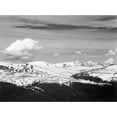 thumbnail image 3 of Adams, Ansel 18x14 Black Modern Framed Museum Art Print Titled - View at timberline, dark foreground, light snow capped mountain, gray sky, in Rocky Mountain Nationa, 3 of 5