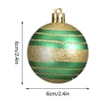 thumbnail image 4 of 42PCS Christmas Ball Ornaments Christmas Tree Decoration Holiday Wedding Party DecorationsClearance-Sale,Green, 4 of 8
