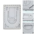 thumbnail image 5 of 2pcs Flocked Bead Design Boards for Jewelry Making Bracelet Necklace DIY (Grey), 5 of 5