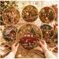 thumbnail image 6 of Christmas Suncatcher Diamond Art Hanging Ornament Kit – Sparkling DIY Window Ornament Winter Reindeer, 6 of 6