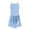 Blue, variant on GYRATEDREAM Girls' Ballet Dress Leotards, Ballerina Dance Dress Ballet Leotards with Skirt 2-11 Years