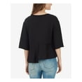 thumbnail image 2 of WILLIAM RAST Womens Black Harmony Graphic 3/4 Sleeve Crew Neck Top XS, 2 of 4