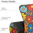 thumbnail image 4 of Yayeee Faucet Mat for Kitchen Sink 14.7" Diatomite Long Splash Guard Pad, Cartoon Flowers, 4 of 7
