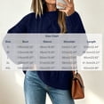 thumbnail image 3 of SeekIslan Women's Sweaters with Crew Neck Long Sleeve Cable Knit Loose Pullover, 3 of 5