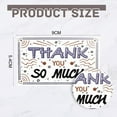 thumbnail image 2 of Acooruiteng Thank You Cards Blank Thank You Card Thank You Cards Small Business Thank You Gift Card Thank You Cards Bulk Perfect for Business Graduation Birthdays Christmas Wedding 50 pack, 2 of 7