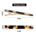 thumbnail image 3 of Leopard Print and Tortoise Shell Hair Clips - 12 Pack Metal Duck Teeth Pins for Styling, 2.36 Inch, 3 of 7