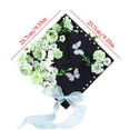 thumbnail image 3 of Gecau Graduation Cap Flower Decoration Silk Flower Hair Clip Set for Mortarboard Party Photography Ceremony Keepsake Accessory and Gift for Graduates, 3 of 5