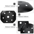 thumbnail image 4 of RUNROTOO 4pcs Light Fitting Bracket Ceiling Cover Plate for Bedroom Decoration Iron, 4 of 8