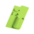 thumbnail image 3 of Toothbrush Holder Silicone Wall Mounted Toothpaste Storage Box Bathroom Shaver Rack  Pink, 3 of 8