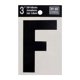 thumbnail image 1 of letra "f" de vinilo 7.62 cm, 1 of 4
