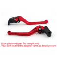thumbnail image 2 of Motorcycle Adjustable Clutch Brake Lever For VESPA GTS 300 Super Red, 2 of 9