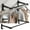Black2, variant on WDOEID Wall-Mounted Clothes Drying Rack - Black, 6 Holes, Convenient Space-Saving Solution for Drying Clothes, Small Spaces and Efficient Laundry Days!,Hot Sale!