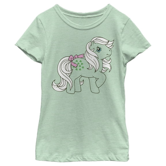 Girl's My Little Pony Minty Cutie Mark  Graphic Tee Mint Small