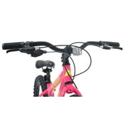20 Ozark Trail Mountain Bike, 7 Speed, Fits Rider 311-44, Pink, Child/Tween/Teen, Unisex