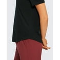 thumbnail image 4 of CRZ YOGA Pima Cotton Crewneck T-Shirts for Women Workout Casual Yoga Athletic Short Sleeve Shirts Soft Tops, 4 of 6