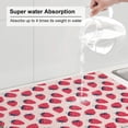 thumbnail image 6 of Kdxio Strawberry for Dish Drying Mat,24*18 inch Absorbent Dish Drainer Kitchen Counter,Large Size Dish Drying Pad for Countertops,Draining Racks, 6 of 9