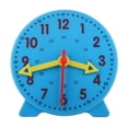 thumbnail image 1 of Clock Model Teaching Aid, Educational Clock Learning Model Durable 3 Pointer Linkage Small  for Cognitive Time Yellow,Blue,Pink, 1 of 8