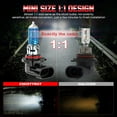 thumbnail image 3 of For GMC Sierra 1500 2500 HD 1999 2000 2001 2002 Halogen Headlight Hi-Lo Beam Bulbs Kit 5000K White 4x, 3 of 9