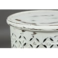 thumbnail image 5 of Jofran Decker Distressed Hardwood Global Drum End Table, 5 of 6
